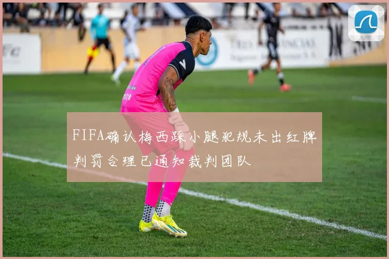 FIFA确认梅西踩小腿犯规未出红牌判罚合理已通知裁判团队